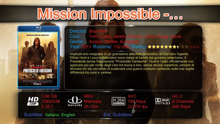 torrent mission impossible 3 ita